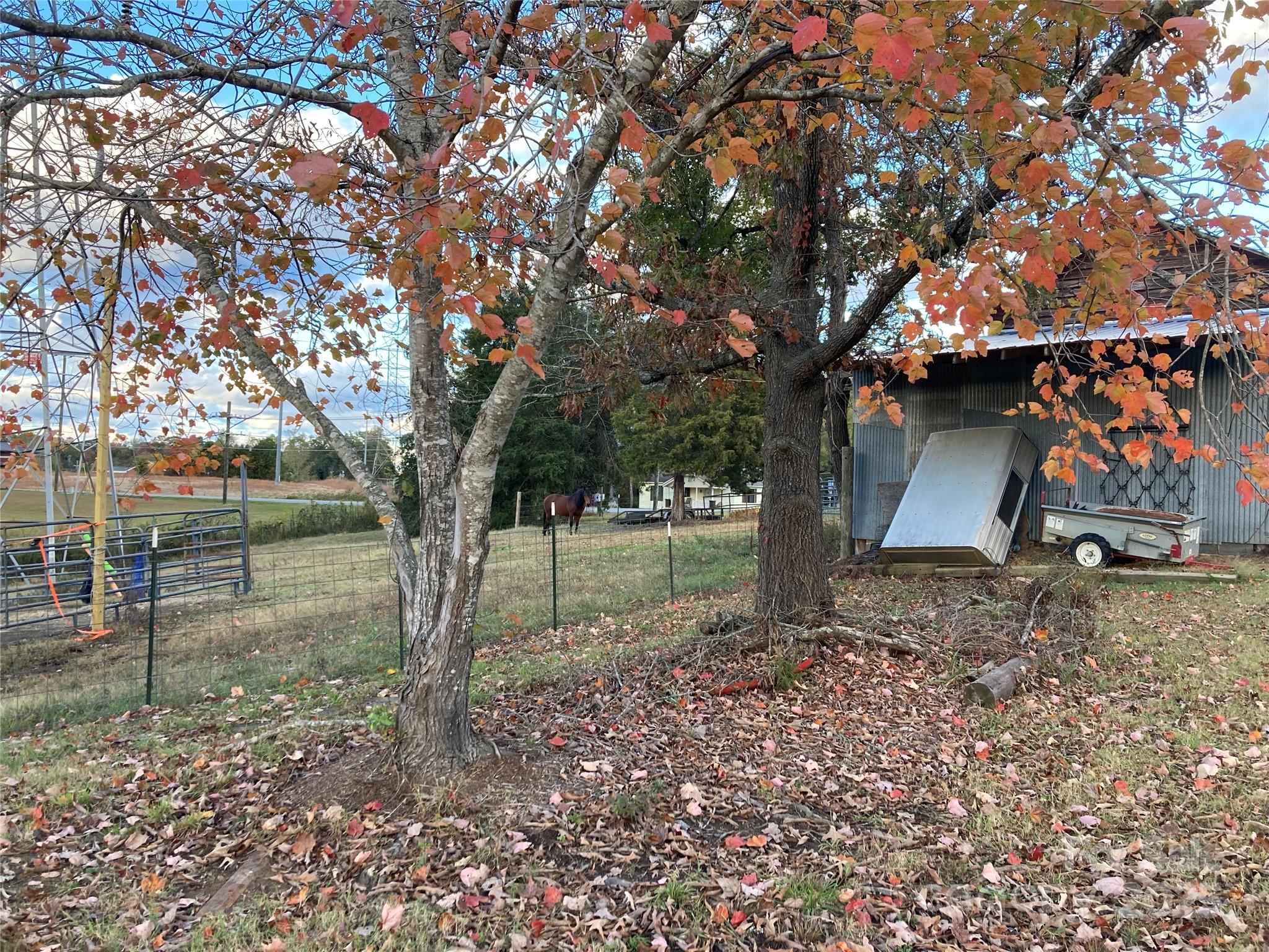 1075 Bostian Road China Grove, NC 28023 - Photo 9 of 25 a backyard of a house with lots of green space