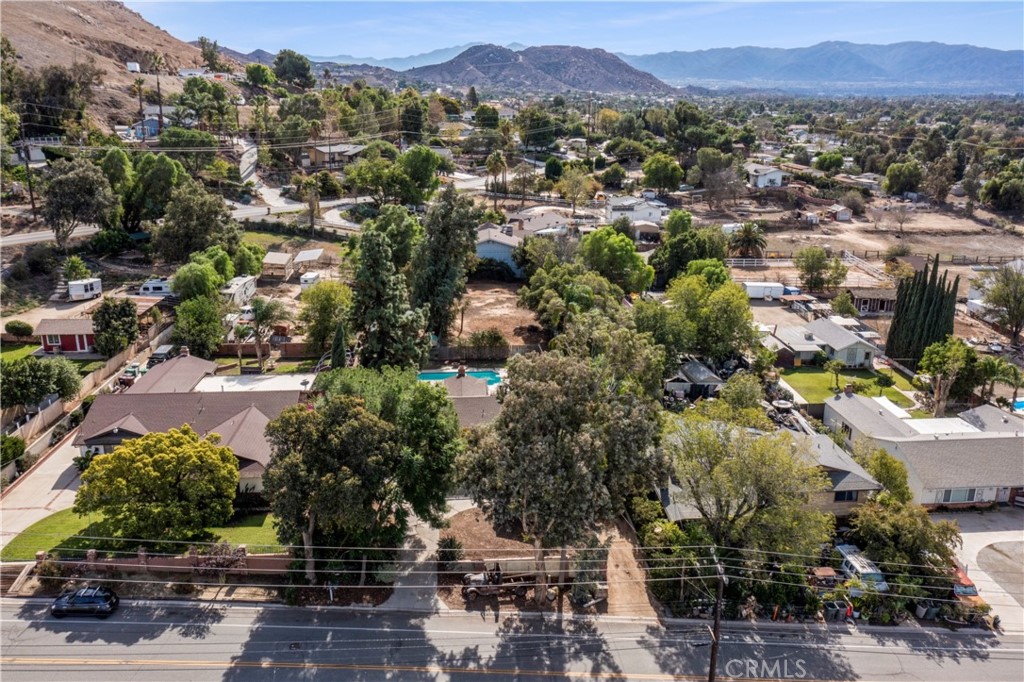 172 Eighth Street Norco, CA 92860 - Photo 46 of 55 an aerial view of residential house with outdoor space