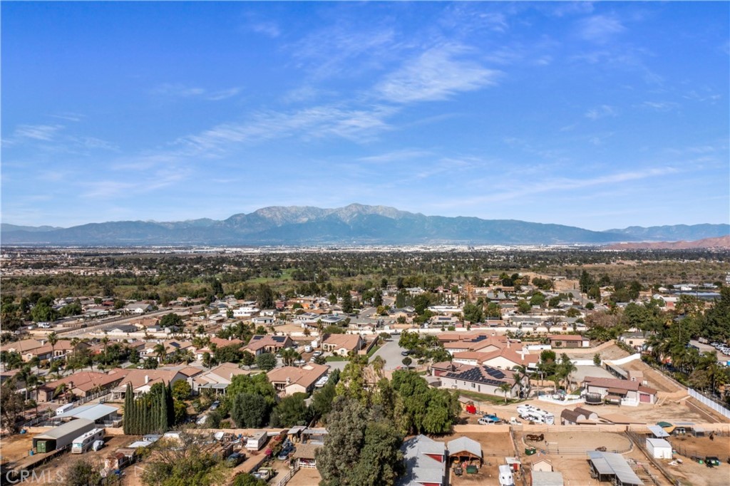 172 Eighth Street Norco, CA 92860 - Photo 53 of 55 an aerial view of residential house and outdoor space