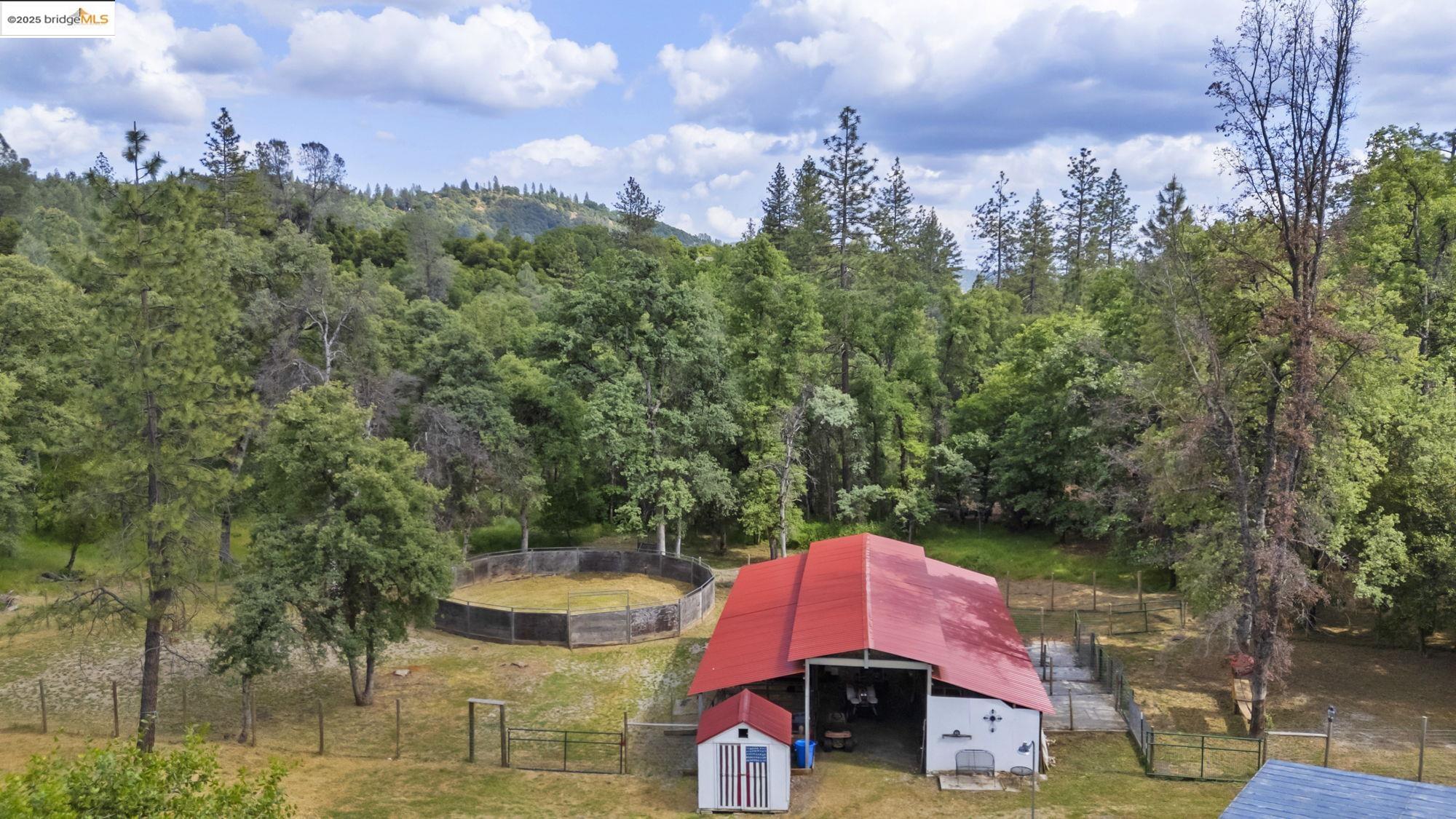 20638 Maranatha Road Tuolumne, CA 95379 - Photo 36 of 60 a view of a yard with large trees