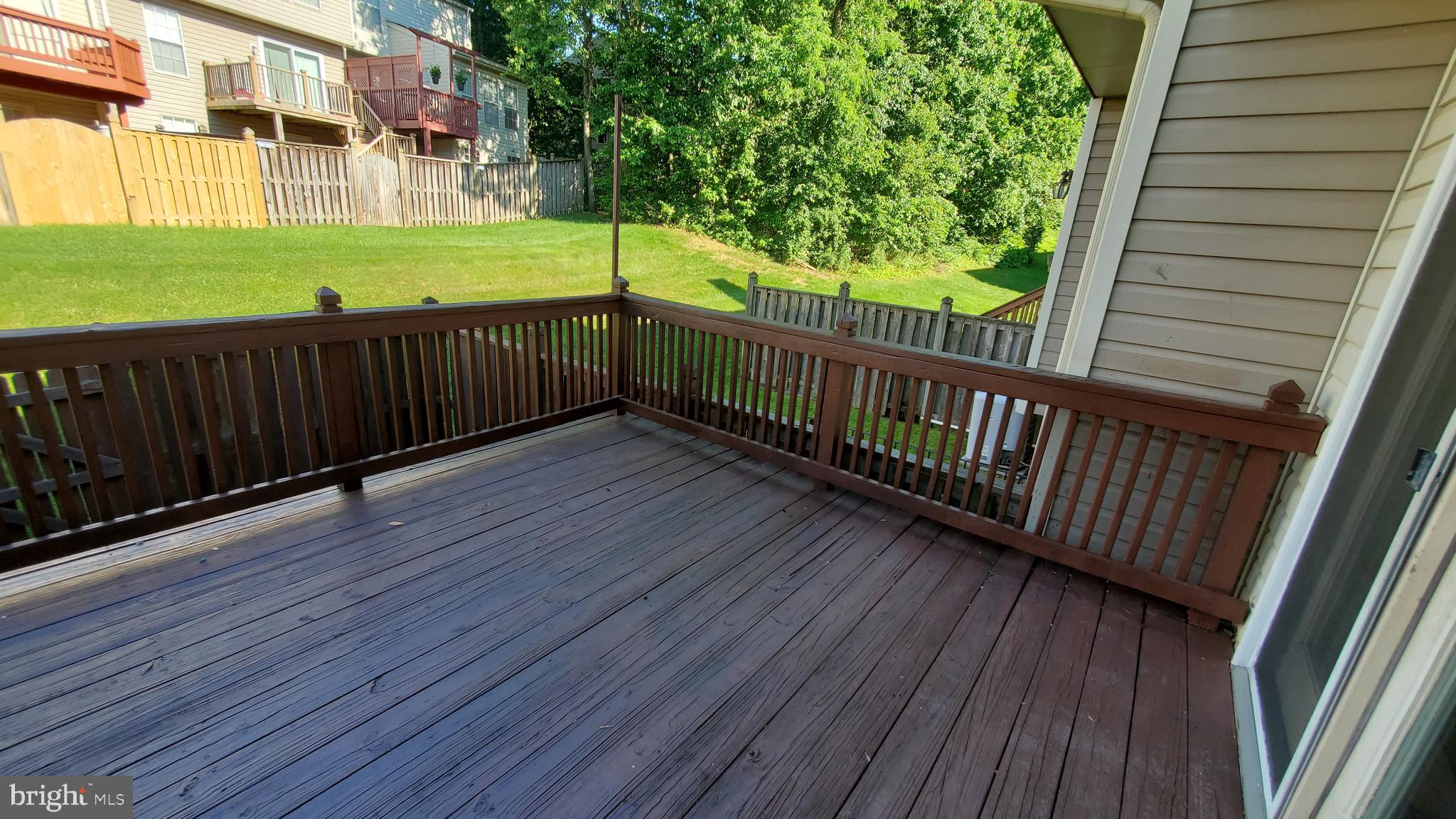 8613 Jacks Reef Road Laurel, MD 20724 - Photo 6 of 17 Large wood deck
