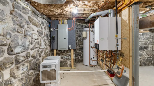 a view of walk in closet with window