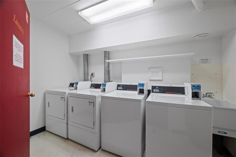 5 Bayard Road, Unit 500 Pittsburgh, PA 15213 - Photo 16 of 20 a utility room with dryer and washer