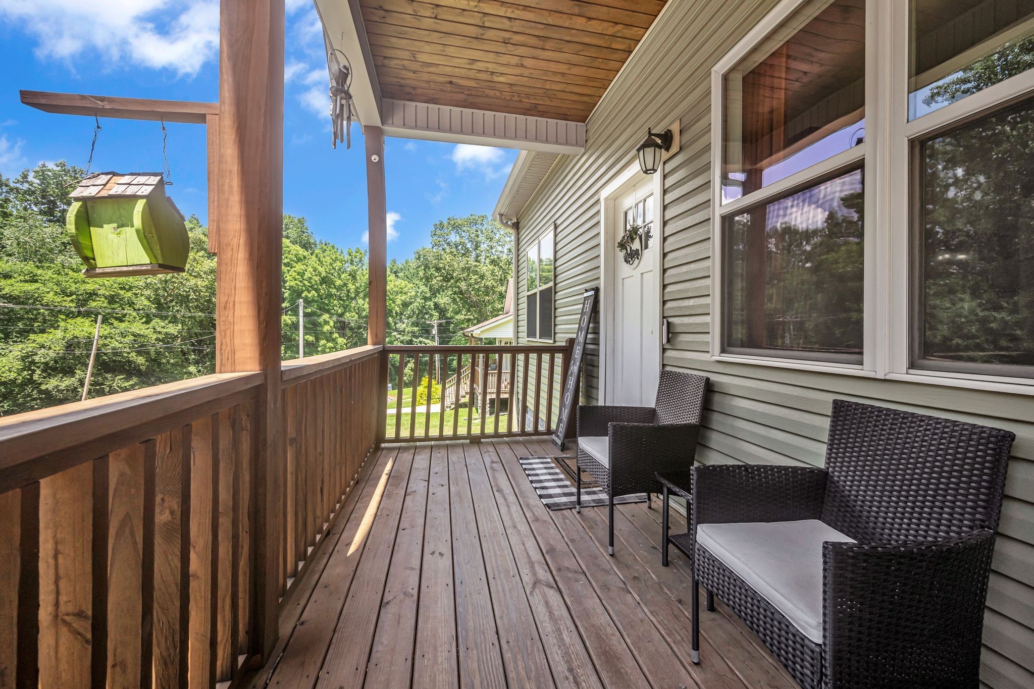 1116 Taylortown Road White Bluff, TN 37187 - Photo 24 of 29 a view of a two chairs in the balcony