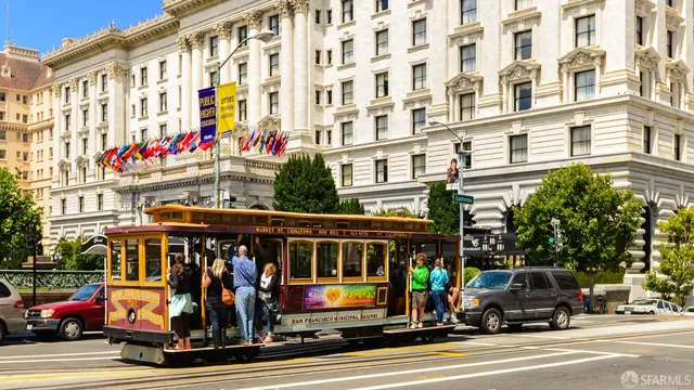 a front view of a building with garden