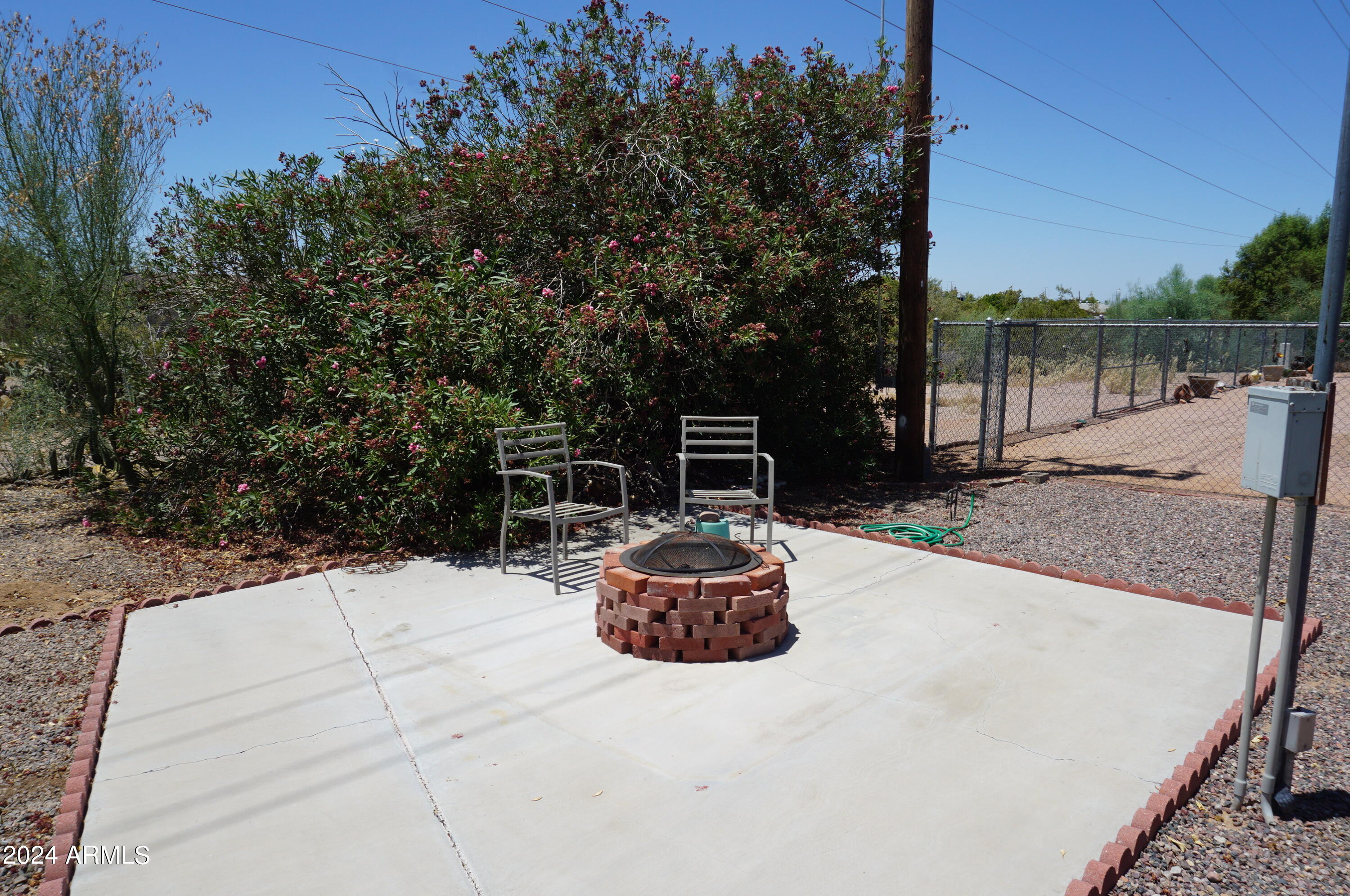 6109 East Decatur Street Mesa, AZ 85205 - Photo 17 of 25 Firepit & Spa Pad