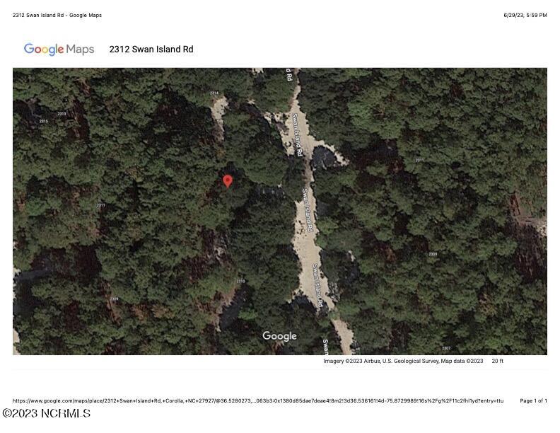 2312 Swan Island Road Corolla, NC 27927 - Photo 13 of 16 2312 Swan Island Rd - Google Maps-2