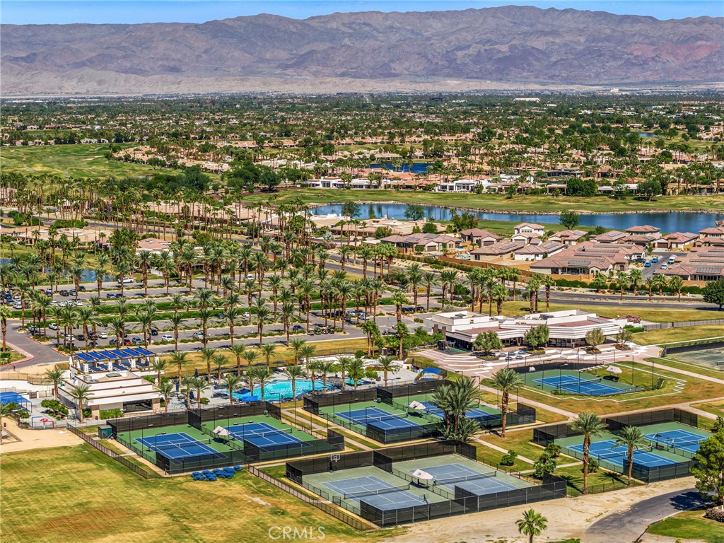 79822 Olympia Fields La Quinta, CA 92253 - Photo 46 of 48 an aerial view of residential houses with outdoor space