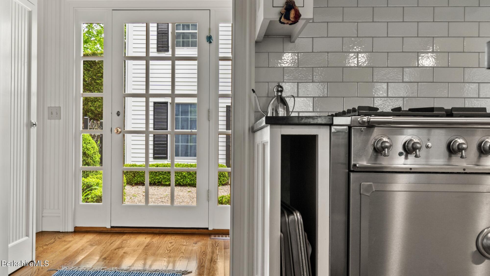 2650 Swamp Road Richmond, MA 01254 - Photo 10 of 49 a kitchen with a window and a refrigerator