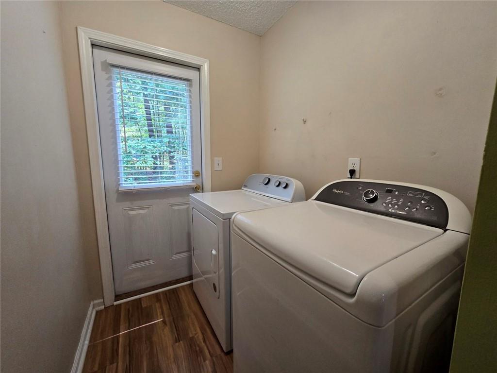 375 Old Brock Road Rockmart, GA 30153 - Photo 16 of 16 a utility room with dryer and washer