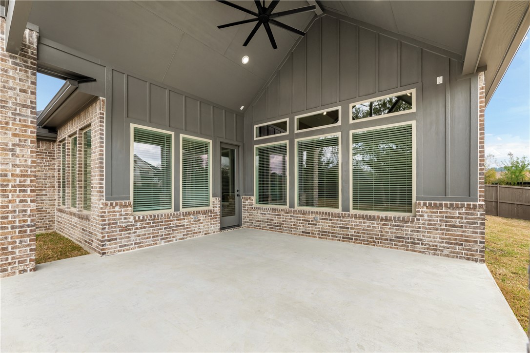 4007 Pacific Crest Way Bryan, TX 77802 - Photo 40 of 43 a view of an entryway with a floor to ceiling window