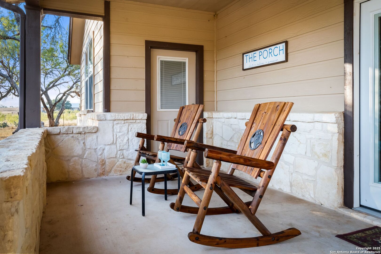 765 Highway 1604 Loop St. Hedwig, TX 78101 - Photo 30 of 50 a view of a workspace with furniture and a window