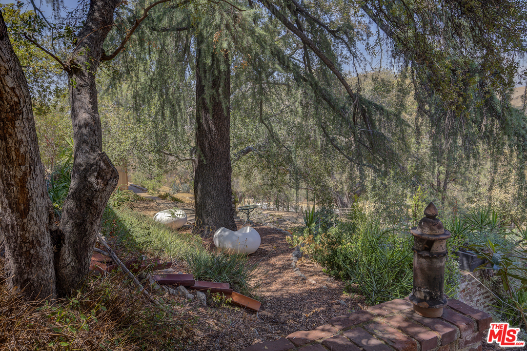 8420 La Tuna Canyon Road Sun Valley, CA 91352 - Photo 37 of 50 a backyard of a house with lots of green space