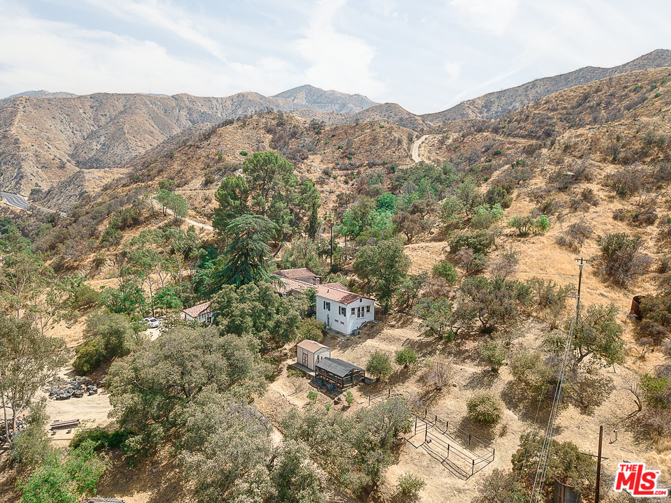 8420 La Tuna Canyon Road Sun Valley, CA 91352 - Photo 49 of 50 a view of a forest with mountains in the background