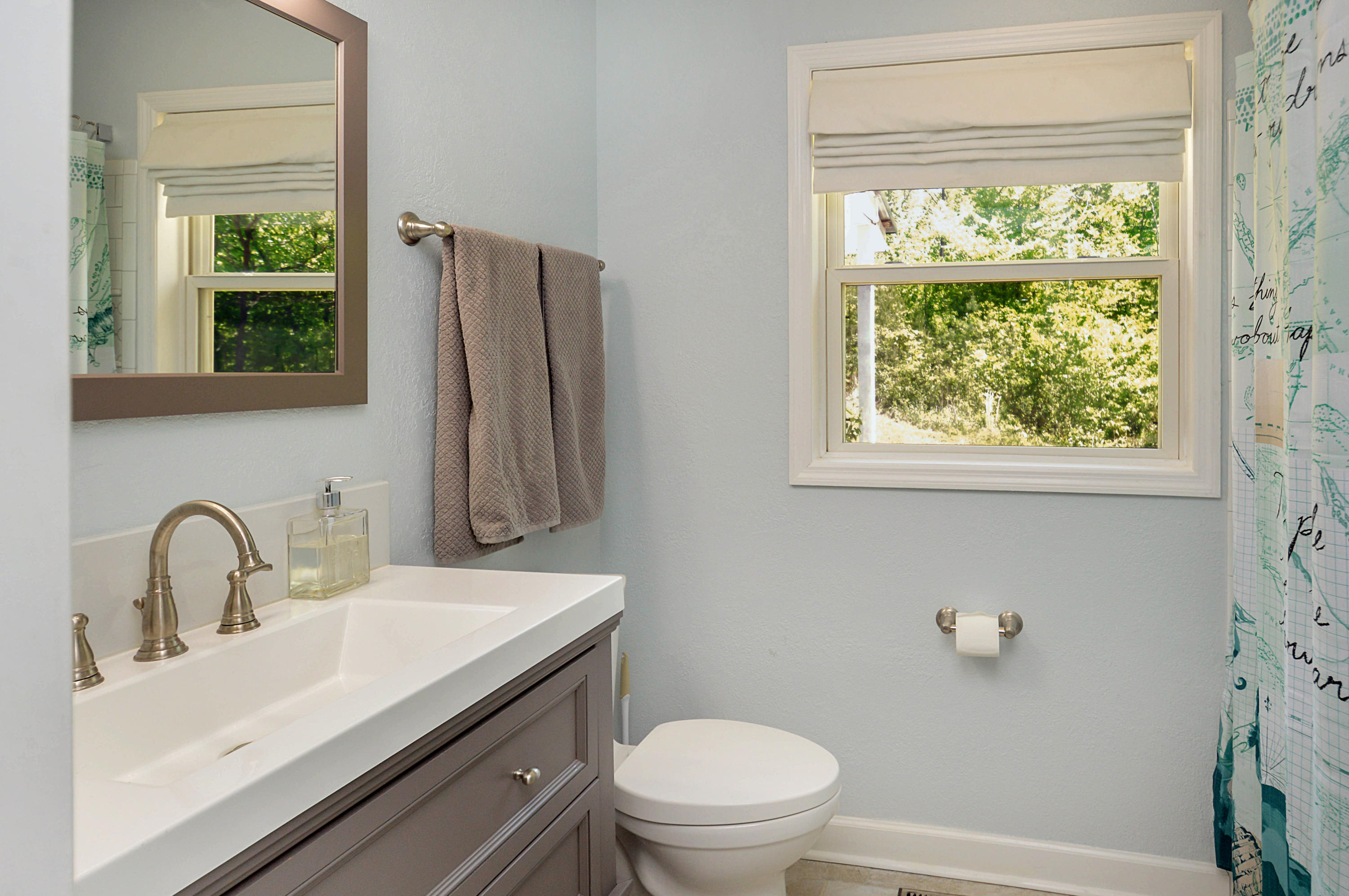 1280 Dryhill Road Ferrum, VA 24088 - Photo 17 of 58 a bathroom with a sink toilet and a window