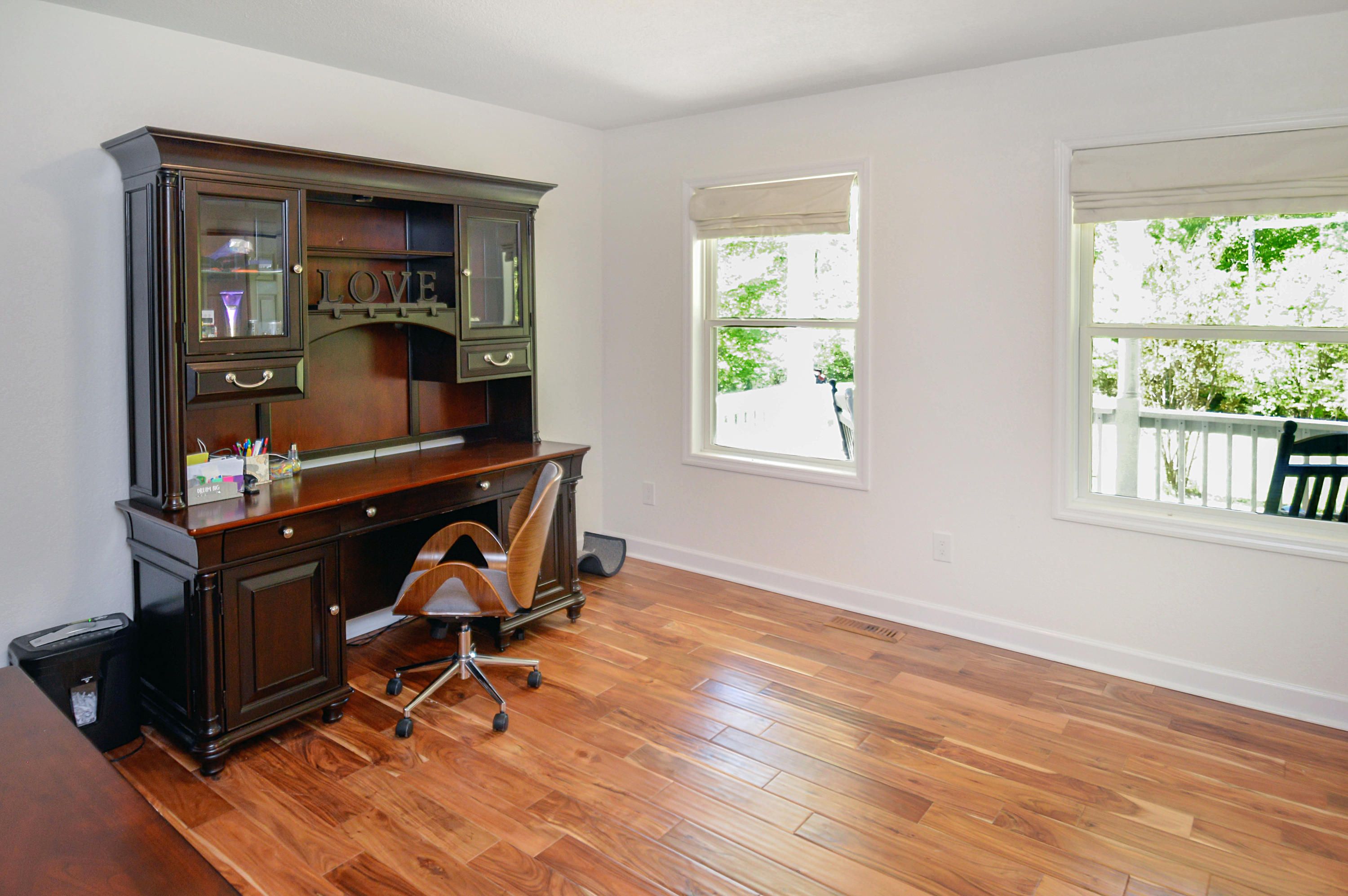 1280 Dryhill Road Ferrum, VA 24088 - Photo 25 of 58 a view of a workspace with furniture and a window