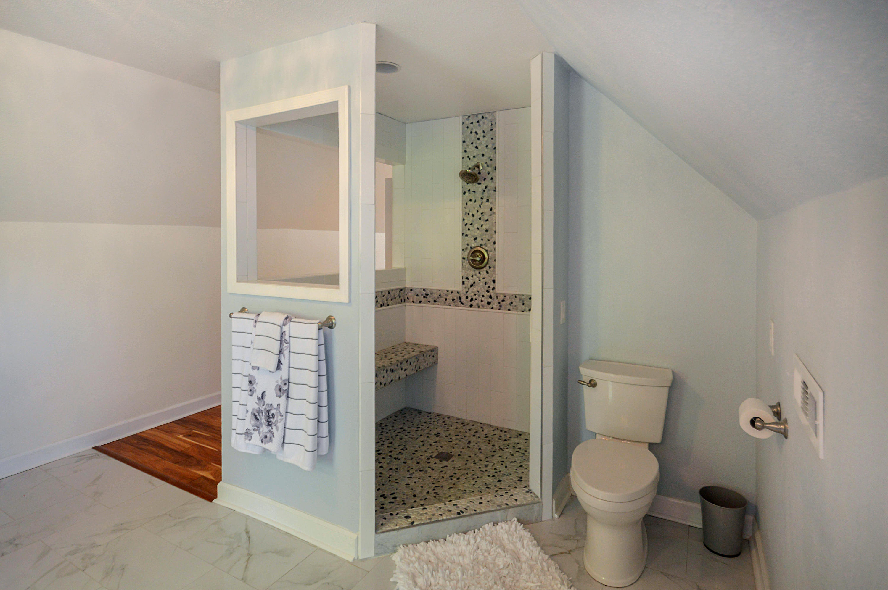 1280 Dryhill Road Ferrum, VA 24088 - Photo 33 of 58 a bathroom with a toilet and a shower