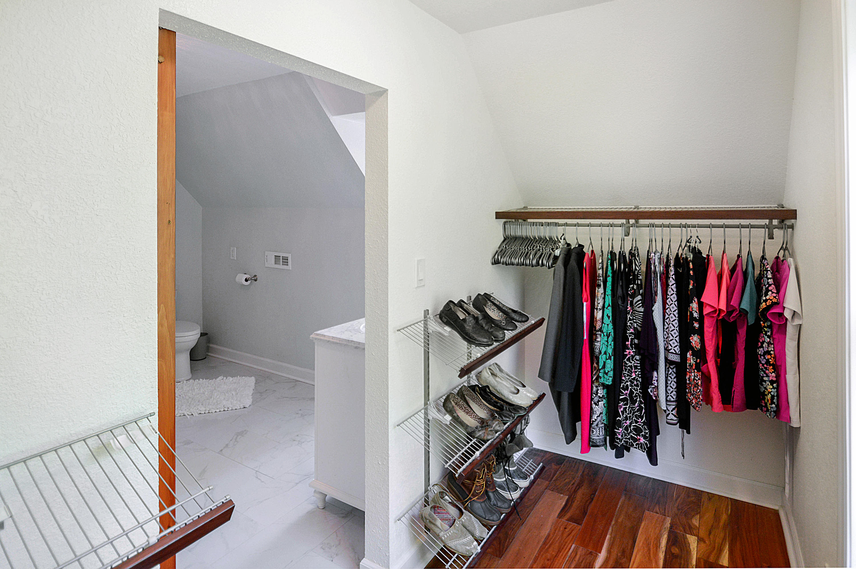 1280 Dryhill Road Ferrum, VA 24088 - Photo 37 of 58 a view of walk in closet with clothes and shoes