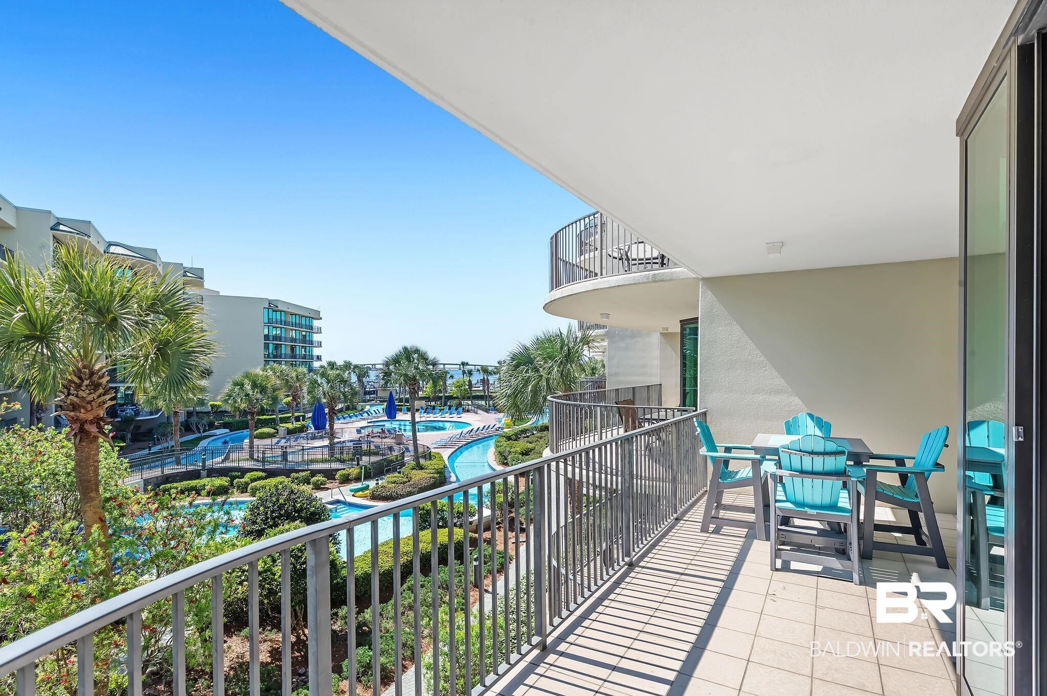 27580 Canal Road, Unit 1214 AND BOAT SLIP #62 Orange Beach, AL 36561 - Photo 42 of 67 View of balcony
