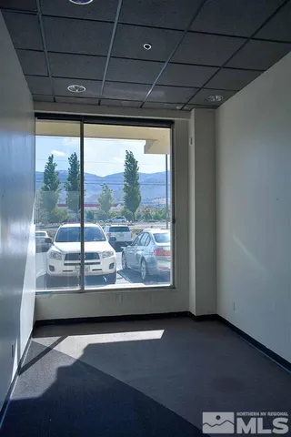 a view of lot of window