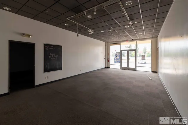 a very nice looking room with a large window