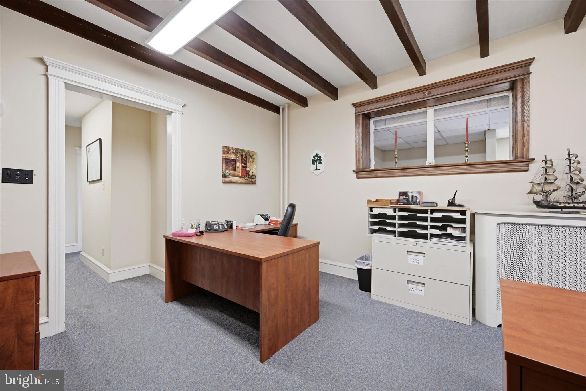 502 Darby Road Havertown, PA 19083 - Photo 9 of 32 Hardwood Floors Under Office Carpet