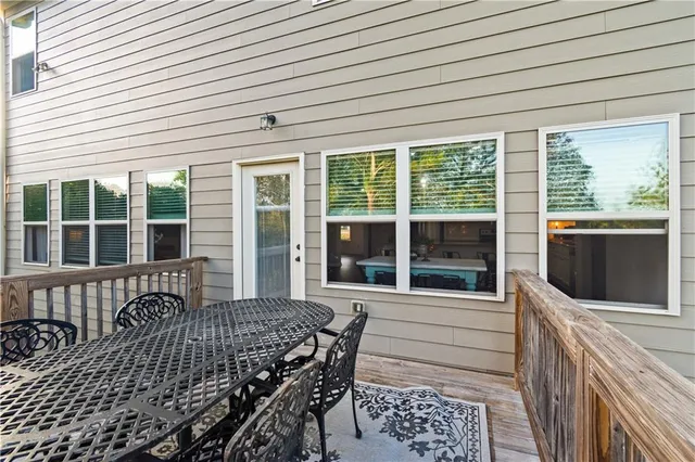 a view of a house with a porch