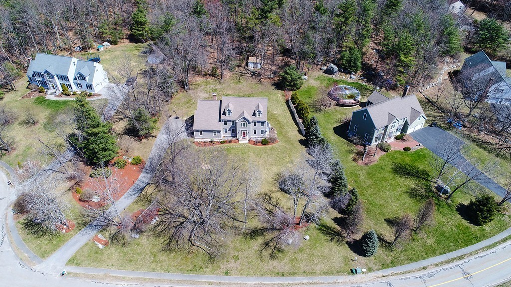 244 Hayden Road Groton, MA 01450 - Photo 3 of 23 an aerial view of residential house with outdoor space