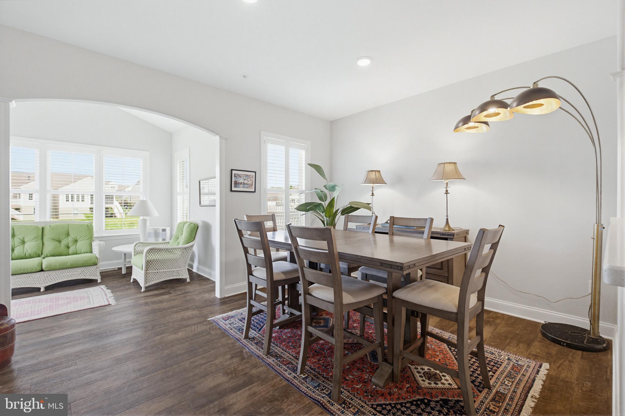 361 Meadow Rose Drive Lititz, PA 17543 - Photo 14 of 39 a view of a dining room with furniture and wooden floor