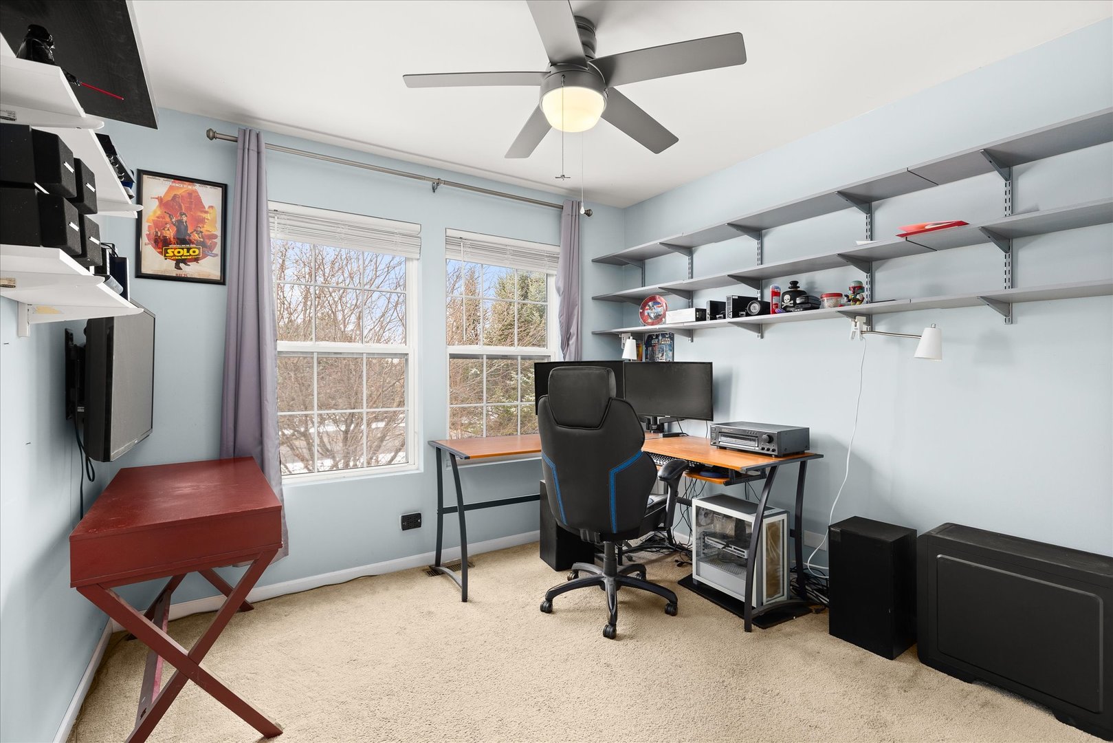 16830 South Parker Ridge Drive Lockport, IL 60441 - Photo 14 of 35 a view of a workspace with furniture and a window