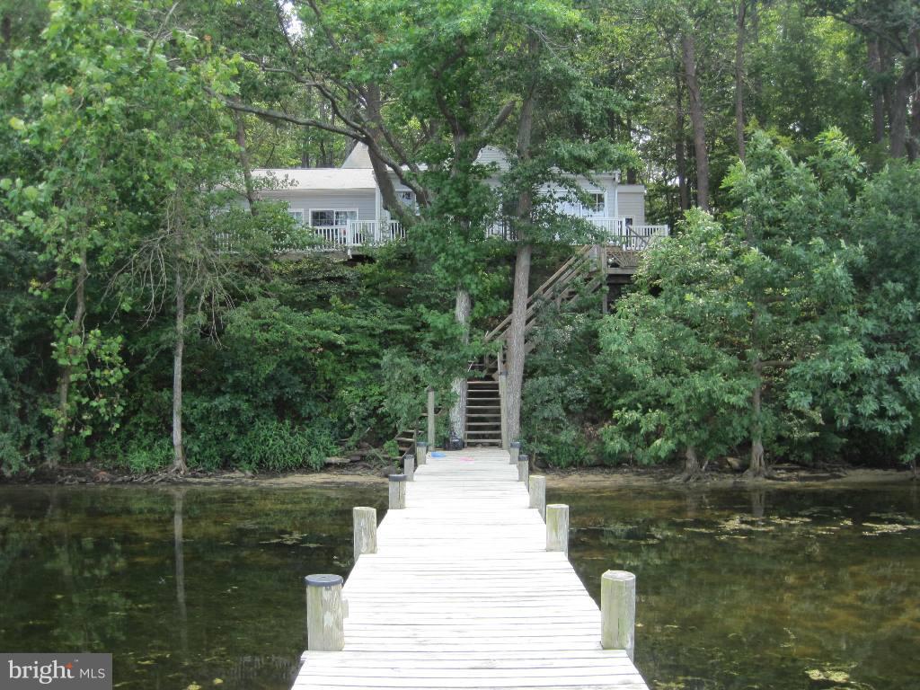 View of house from pier