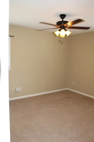 a view of empty room