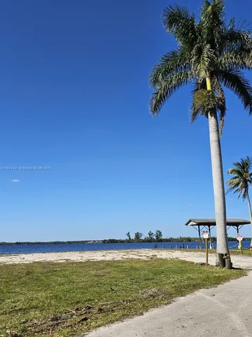 a view of an ocean and beach