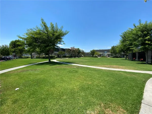 a view of a golf course