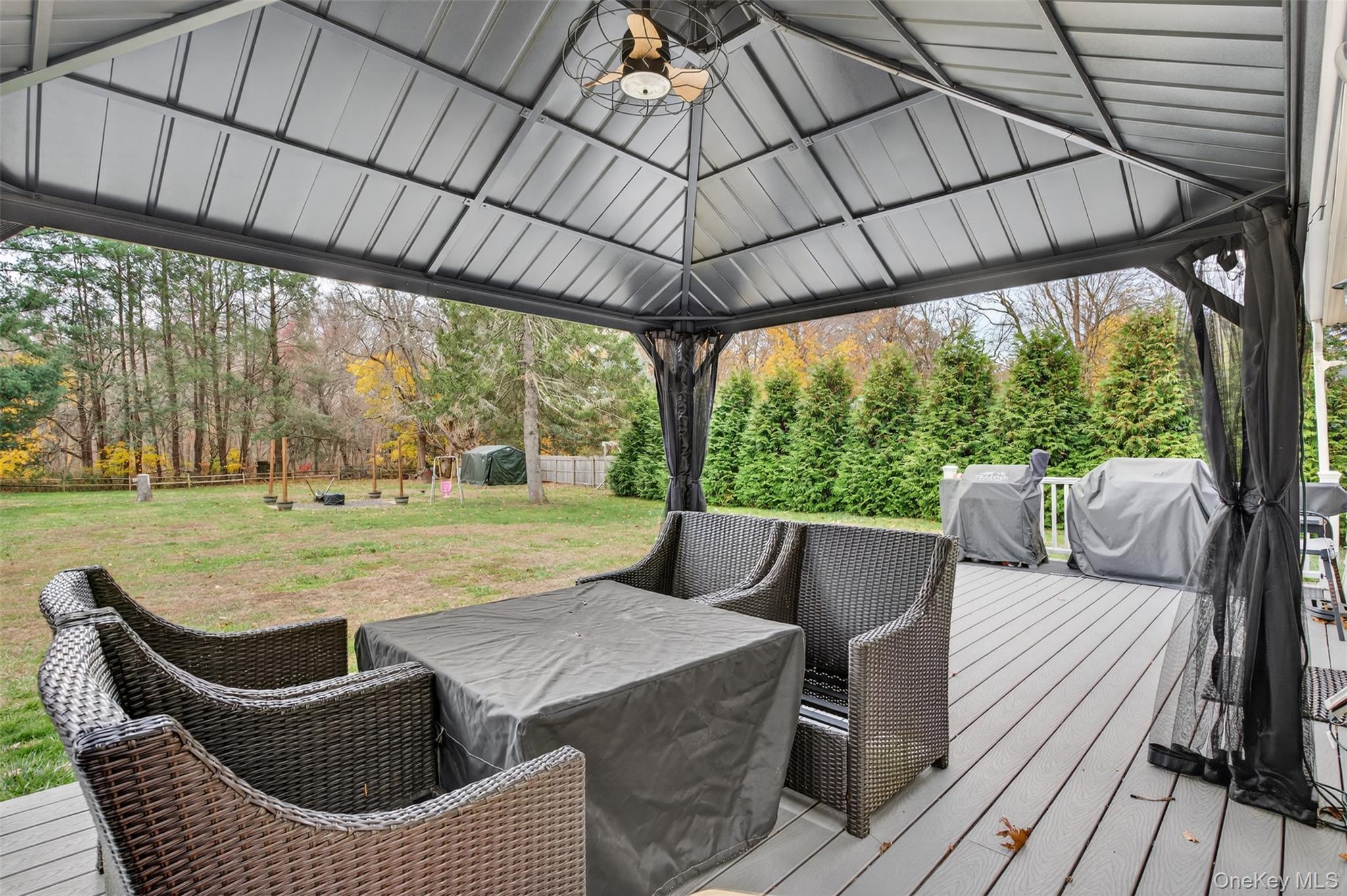 51 Ward Place Fishkill, NY 12524 - Photo 19 of 25 a view of a patio on the roof deck