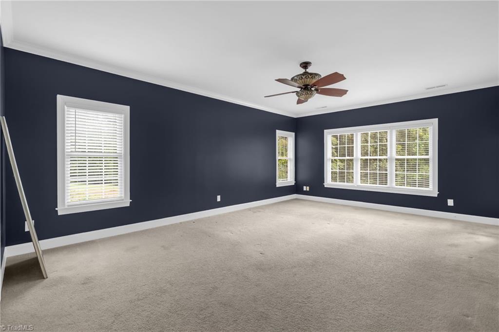 9127 County Line Road Kernersville, NC 27284 - Photo 18 of 48 Primary Bedroom Main Level w/Private Exit To Back Porch