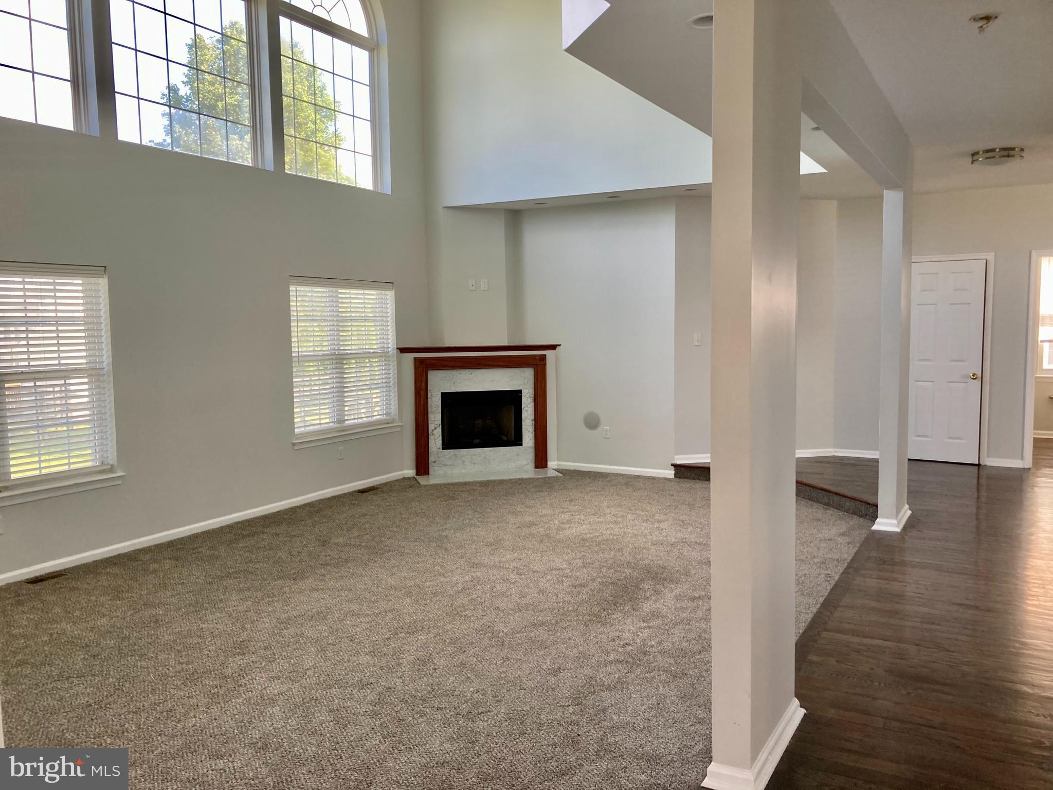 227 Mariners Way Bear, DE 19701 - Photo 4 of 19 an empty room with windows and fireplace