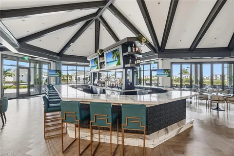 an entryway with a white walls