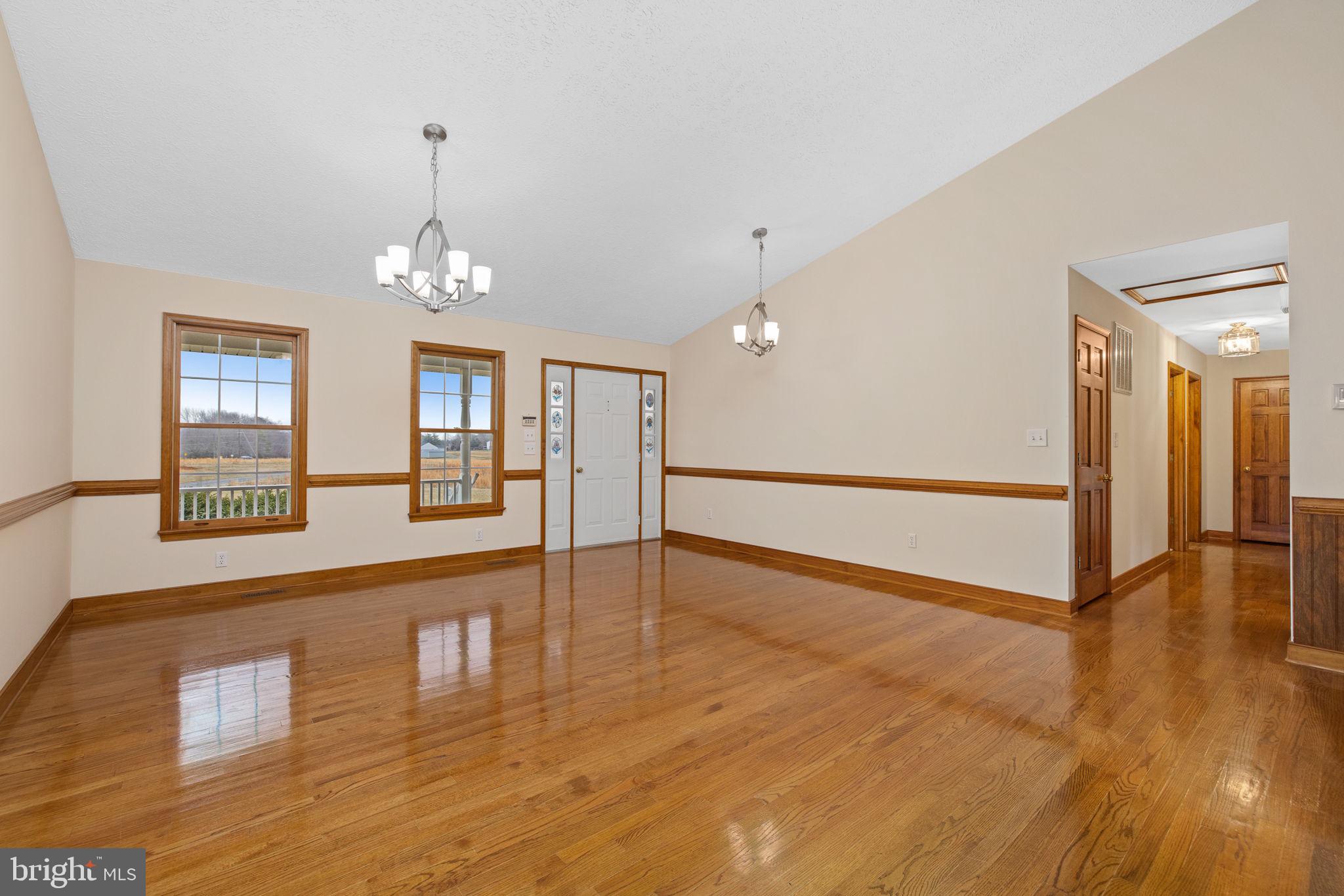 2420 Butler Road Beaverdam, VA 23015 - Photo 9 of 63 Foyer & dining room with amazing hardwood floors