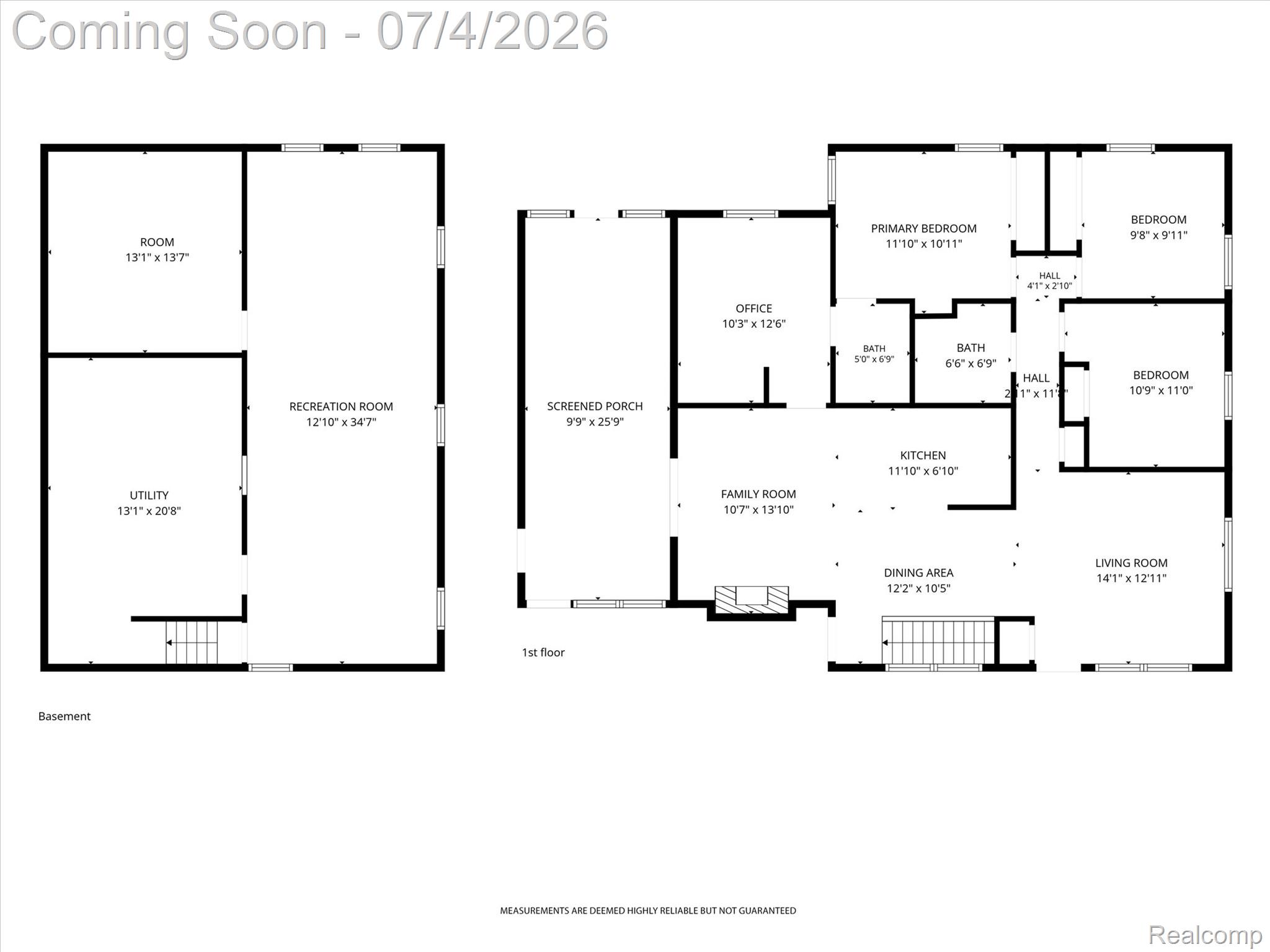2091 North Irish Road Davison, MI 48423 - Photo 25 of 25 Floor plan