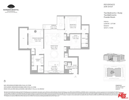 $4,888,000 | 9200 Wilshire Boulevard, Unit 206E, Beverly Hills, CA 90212