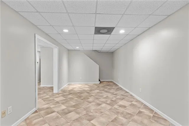 a view of empty room