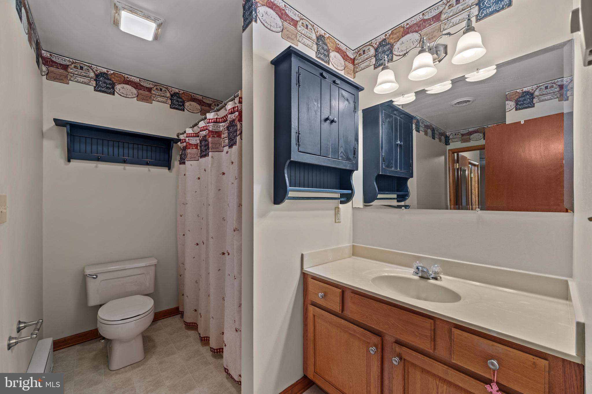 5313 Wentz Road Manchester, MD 21102 - Photo 14 of 51 a bathroom with a sink a toilet and shower