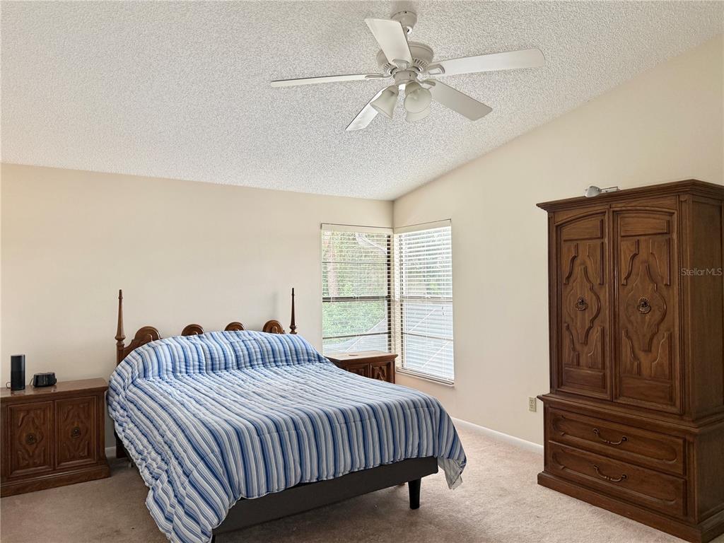 6101 Soaring Avenue Temple Terrace, FL 33617 - Photo 21 of 53 a bedroom with a bed and a chandelier