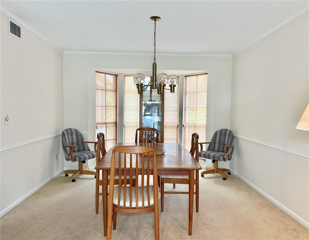 6101 Soaring Avenue Temple Terrace, FL 33617 - Photo 9 of 53 a view of a dining room with furniture window and outside view