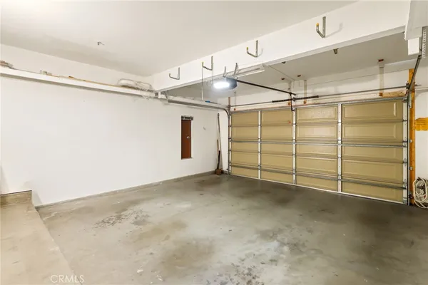 a view of a room with an empty space