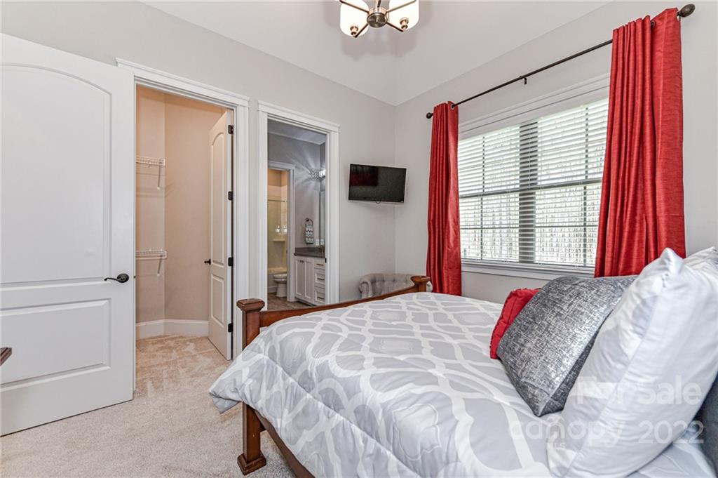 9625 Kerr Road Indian Trail, NC 28079 - Photo 29 of 48 a bedroom with a bed and a window