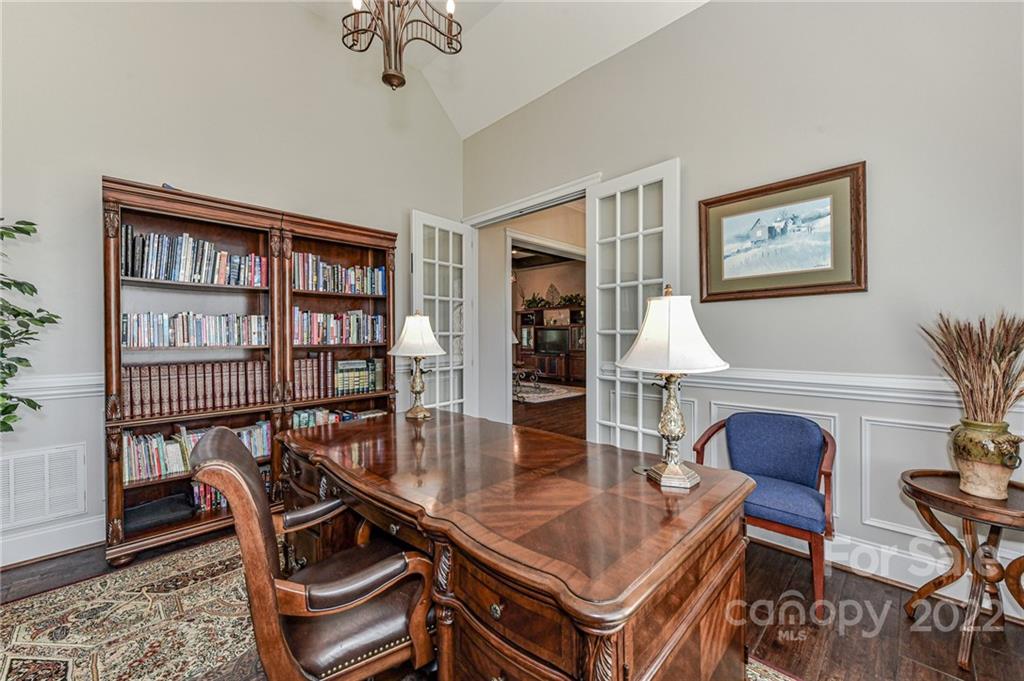 9625 Kerr Road Indian Trail, NC 28079 - Photo 5 of 48 a dining room with furniture and wooden floor