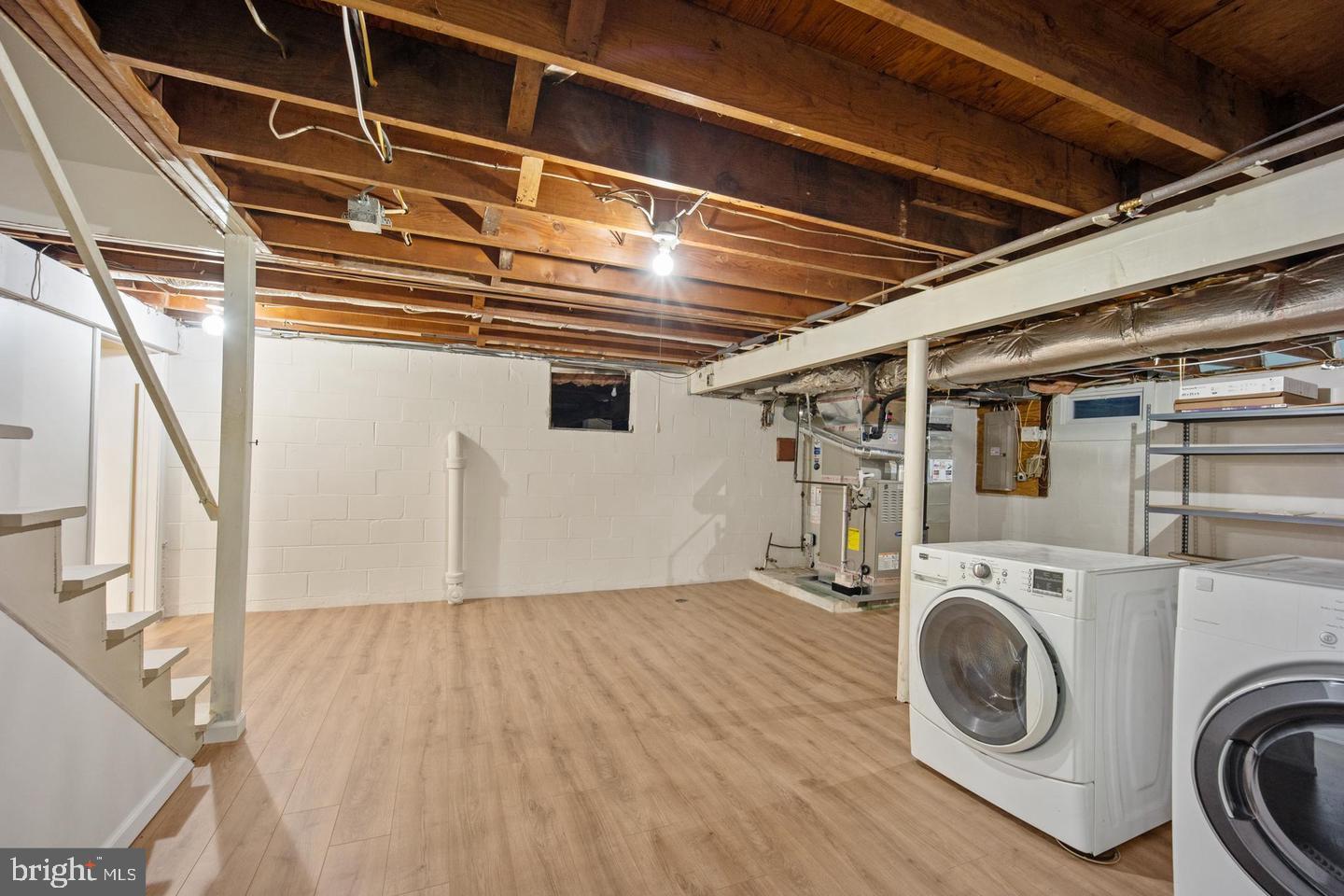 705 Halstead Road Wilmington, DE 19803 - Photo 27 of 31 a view of a storage & utility room with washer and dryer