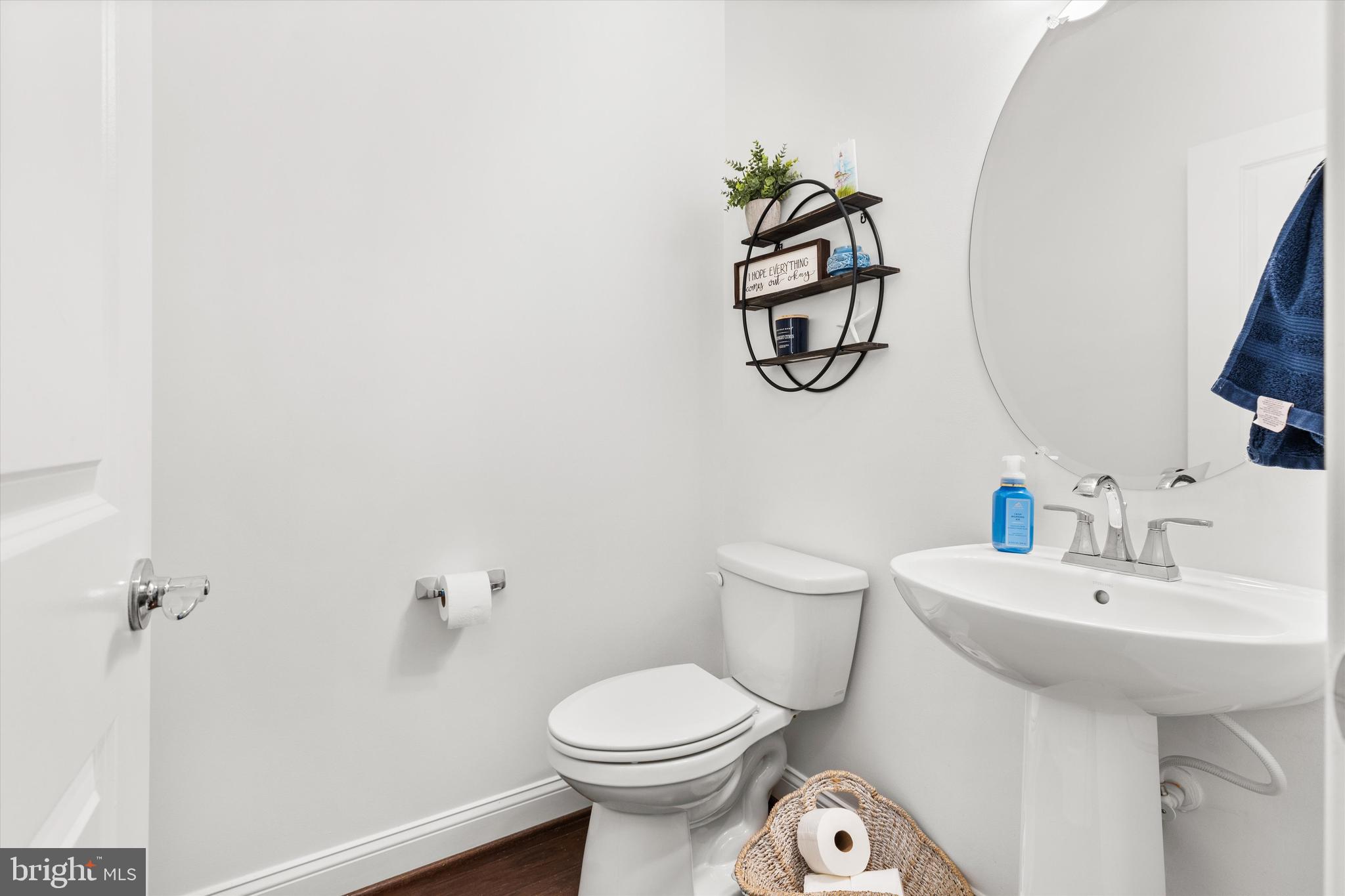 10119 Fast Colors Lane Berlin, MD 21811 - Photo 28 of 43 a bathroom with a sink mirror and toilet